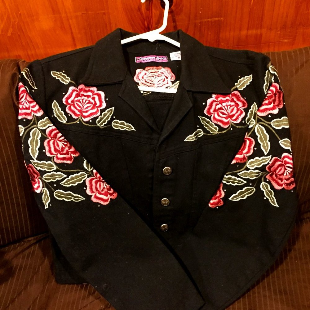 Gordon & James Doreman Burns Cowgirls Jacket w/fringe - Sz S